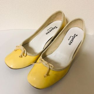 レペット(repetto)の【お値下げ】レペット repetto ヒール エナメルパンプス サイズ37(ハイヒール/パンプス)