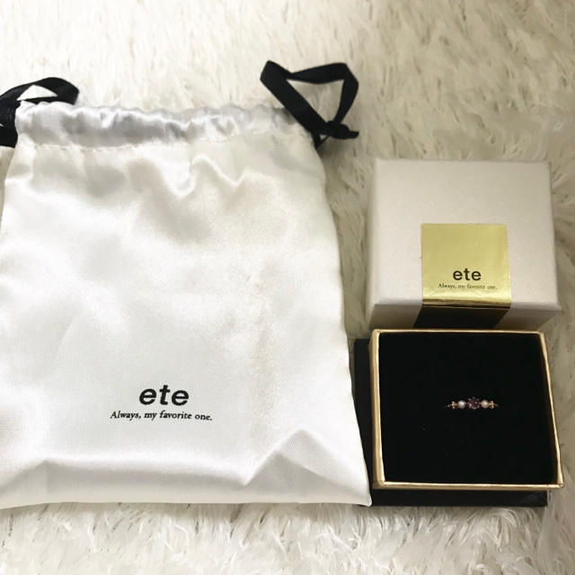 ete(エテ)のete ピンキーリング レディースのアクセサリー(リング(指輪))の商品写真