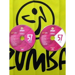 ズンバ(Zumba)のZUMBA　ズンバ　ZIN57　CD ＆ DVD　インストラクター専用 (スポーツ/フィットネス)