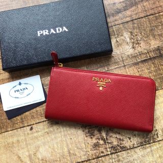 プラダ(PRADA)の新品 プラダ サフィアーノ L字 多機能 長財布 パスポートケース 通帳も♬(財布)