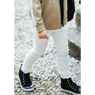 ブランシェス(Branshes)の新品♡タグ付き！ブランシェス  プレミアムストレッチデニムスキニーパンツ 110(パンツ/スパッツ)