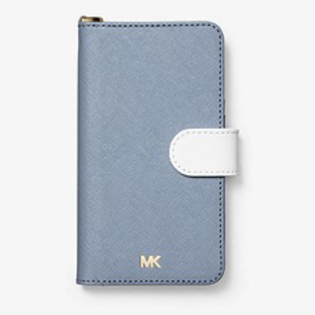 Michael Kors(マイケルコース)のマイケルコース iPhoneX ブルー スマホ/家電/カメラのスマホアクセサリー(iPhoneケース)の商品写真