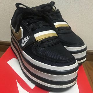 ナイキ(NIKE)のNIKE 厚底 VANDAL 2K  バンダル 黒 ブラック(スニーカー)