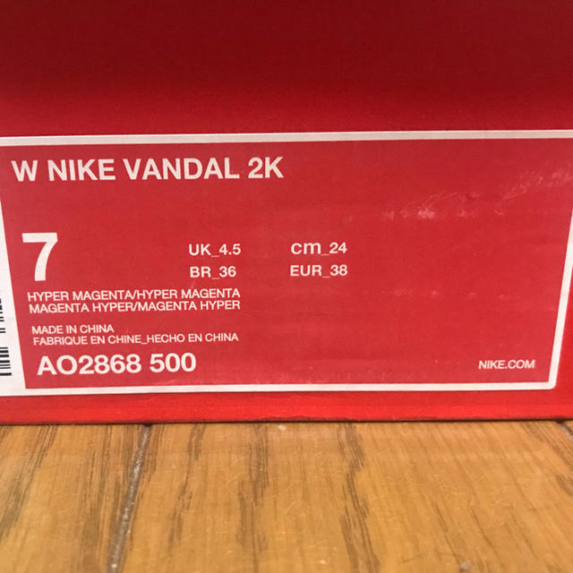 NIKE 厚底 VANDAL 2K  バンダル ピンク 1