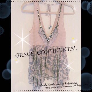 グレースコンチネンタル(GRACE CONTINENTAL)の☆GRACE CONTINENTAL☆(タンクトップ)