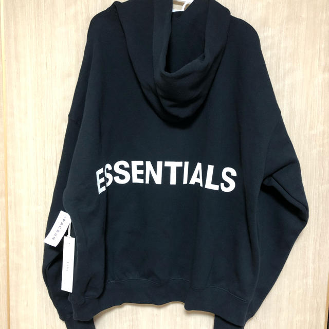 正規品 Essentials Pullover Hoodie M Black