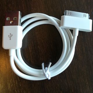 アイフォーン(iPhone)の新品未使用品 Apple iPhone4S 充電ケーブル(バッテリー/充電器)