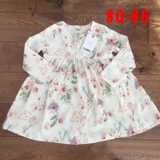 ネクスト(NEXT)の新品♡next♡花柄ワンピース チュニック 85(ワンピース)