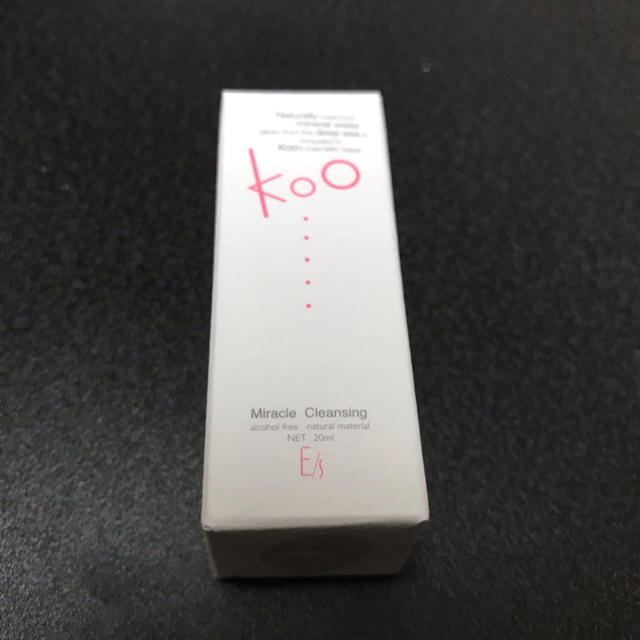 koo  ミラクルクレンジング 20ml コスメ/美容のスキンケア/基礎化粧品(クレンジング/メイク落とし)の商品写真