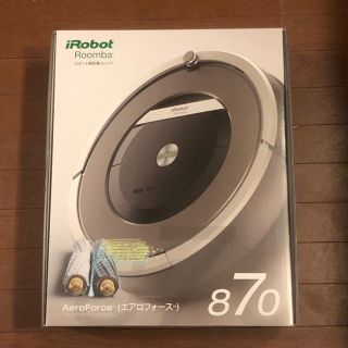 アイロボット(iRobot)のマカロン様専用 ルンバ870 ピューターグレー (掃除機)