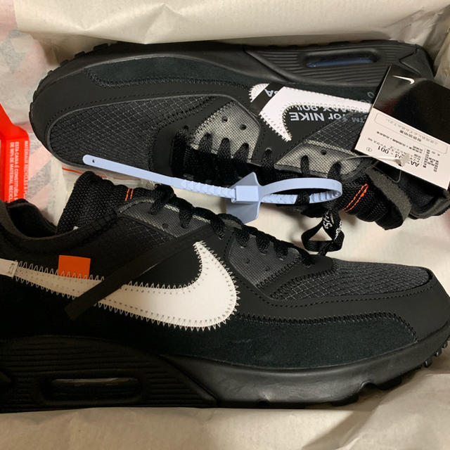 スニーカーNIKE OFF-WHITE AIR MAX 90 THE 10  28.5cm