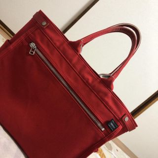 ポーター(PORTER)のPORTER トートバッグ RED(トートバッグ)