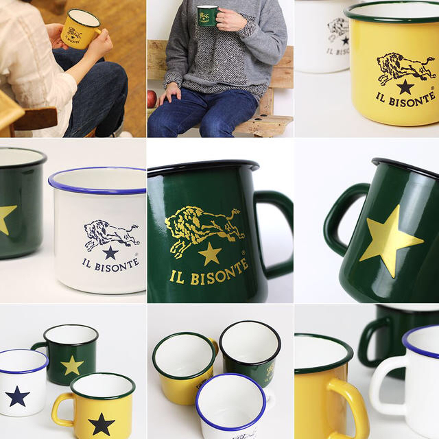 IL BISONTE(イルビゾンテ)のIL BISONTE ホーローマグカップ その他のその他(その他)の商品写真
