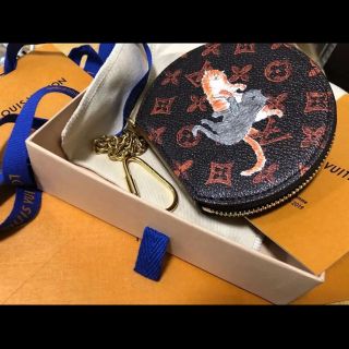 ルイヴィトン(LOUIS VUITTON)のルイヴィトン 新作 限定 完売 ネコ キャット 小銭入れ コインケース 小物入れ(コインケース)