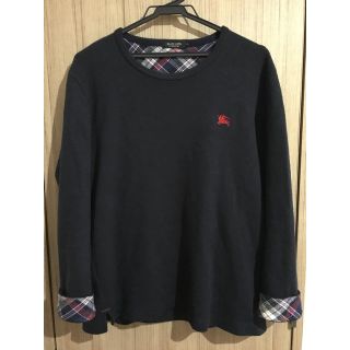 バーバリーブラックレーベル(BURBERRY BLACK LABEL)のかわいい！ ニットレーナー(ニット/セーター)