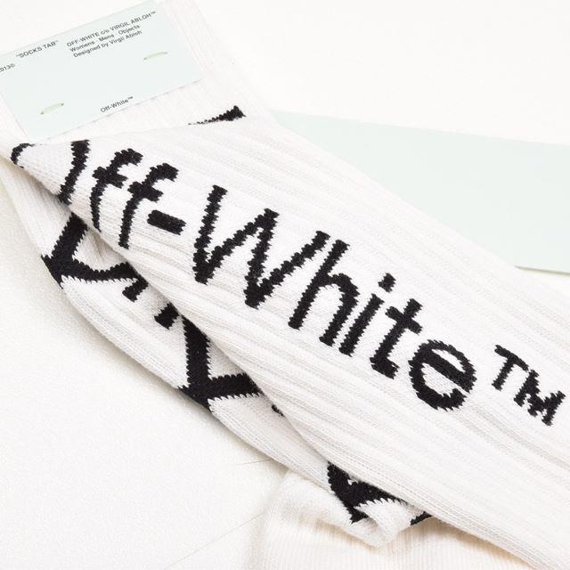 OFF-WHITE オフホワイト ARROWS ホワイトソックスレッグウェア