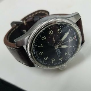 オリス(ORIS)のオリス　ビッグクラウン　ポインターデイト(腕時計(アナログ))