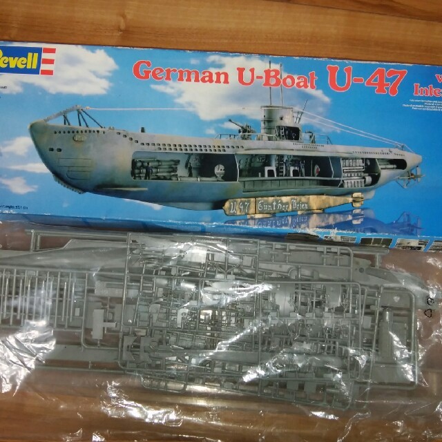 German   UーBoat   Uー47  。ApKTNKA エンタメ/ホビーのおもちゃ/ぬいぐるみ(模型/プラモデル)の商品写真