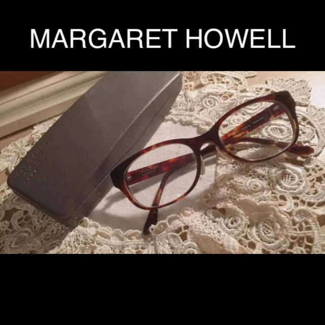 MARGARET HOWELL(マーガレットハウエル)のマーガレットハウエル メガネ べっ甲 margaret howell  レディースのファッション小物(サングラス/メガネ)の商品写真