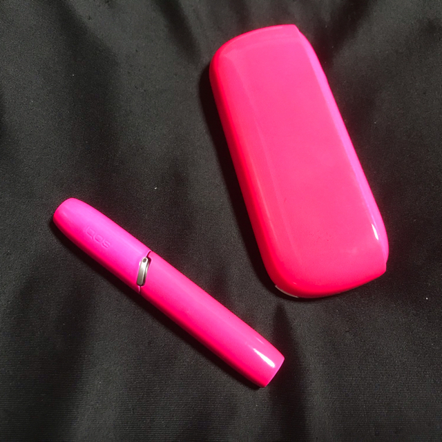 ファッション小物新品 蛍光ピンク アイコス iQOS3 フルセット オリジナルカラー ペイント