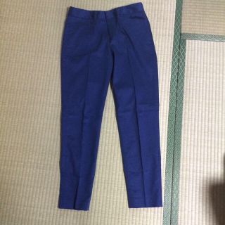 ヴィス(ViS)のサテンストレッチクロップドパンツ(クロップドパンツ)