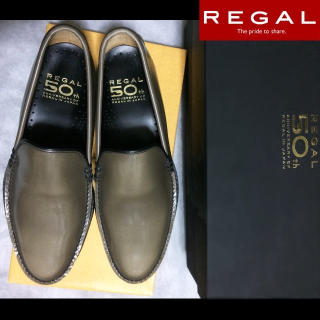 REGAL(リーガル)のREGAL 50周年 記念 限定モデル コブラバンプ メンズの靴/シューズ(スリッポン/モカシン)の商品写真