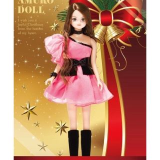 新品安室奈美恵ドール NAMIE AMURO DOLLピンク 数量限定(ミュージシャン)