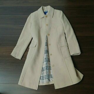 バーバリーブルーレーベル(BURBERRY BLUE LABEL)のバーバリーブルーレーベル コート 38(ロングコート)