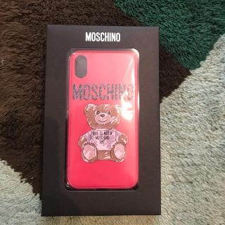 モスキーノ(MOSCHINO)の2019新作 MOSCHINO モスキーノ   iPhone XR ケース 新品(iPhoneケース)