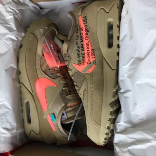 ナイキ(NIKE)のNIKE AIR MAX 90 OFF-WHITE(スニーカー)