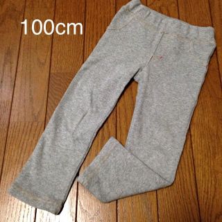 100cmグレー厚手レギパン ストレッチ(その他)