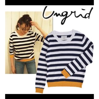 アングリッド(Ungrid)の✨Ungrid ボーダーニット ✨(ニット/セーター)