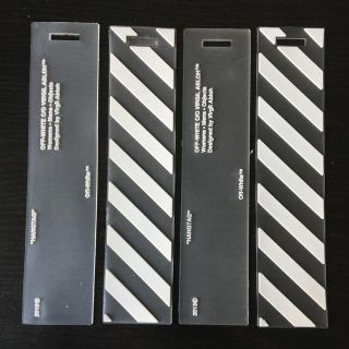 オフホワイト(OFF-WHITE)のオフホワイト タグ(キーホルダー)