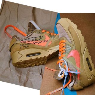 ナイキ(NIKE)のNIKE OffWhite air max 90 27.5(スニーカー)