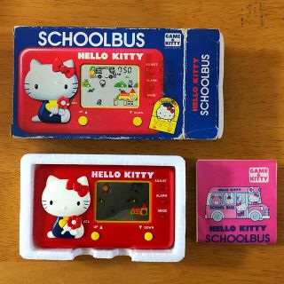 ハローキティ(ハローキティ)のハローキティ ゲームウォッチ TOMY ８０ｓレトロ(キャラクターグッズ)