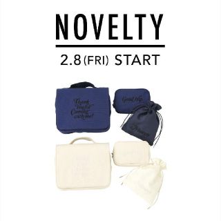 マウジー(moussy)のEMBROIDERY TRABERポーチ 画像2セットMOUSSY最新ノベルティ(ポーチ)