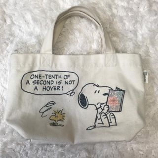 スヌーピー(SNOOPY)のスヌーピーお弁当バック(トートバッグ)