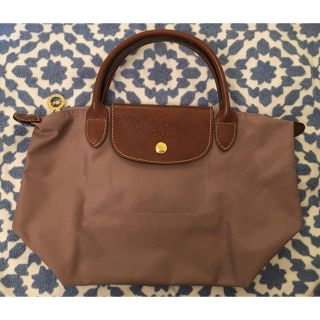 ロンシャン(LONGCHAMP)のロンシャンプリアージュ モカパープル(トートバッグ)