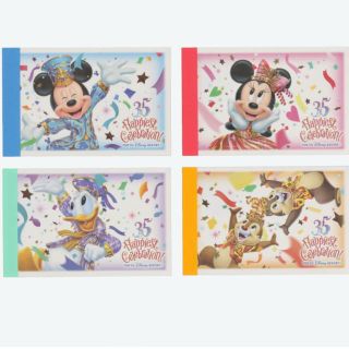 ディズニー(Disney)の35周年チケットメモ(キャラクターグッズ)