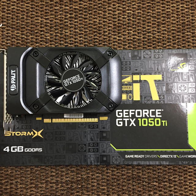 PC/タブレットGeForce GTX1050Ti 4GB STORMX