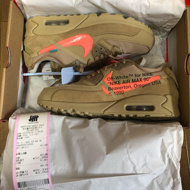 Nike × off-white  THE TEN Airmax 90 27.0