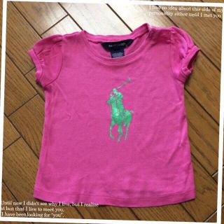 ラルフローレン(Ralph Lauren)のラルフ♡ピンクTシャツ 80(その他)