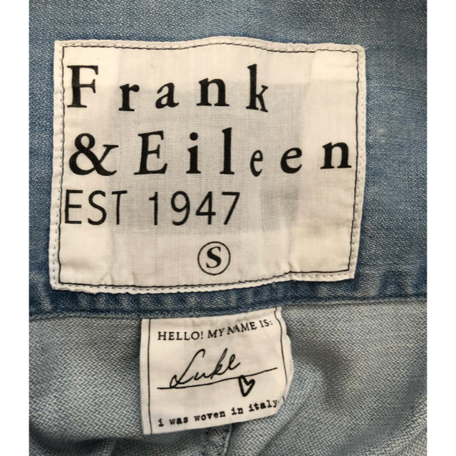 Frank&Eileen(フランクアンドアイリーン)のSサイズ フランク&アイリーン ウォッシュデニムシャツ メンズのトップス(シャツ)の商品写真