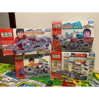 タカラトミー(Takara Tomy)のお得  トミカ 4大人気商品セット(電車のおもちゃ/車)