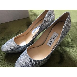 ジミーチュウ(JIMMY CHOO)のお値下げ JIMMY CHOO グリッターパンプス(ハイヒール/パンプス)