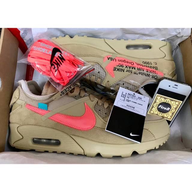 29cm OFF-WHITE NIKE AIR MAX 90メンズ