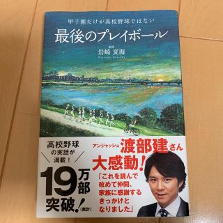 最後のプレイボール : 甲子園だけが高校野球ではない(その他)