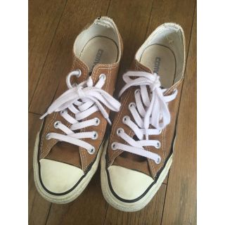 コンバース(CONVERSE)の✳︎Arプロフ必読様専用✳︎脱色コンバース ブラウン(スニーカー)