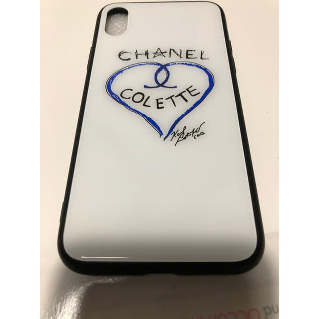 iphone ソフトケース 、 CHANEL iPhoneケース XS Xの通販 by KISSY's shop｜ラクマ