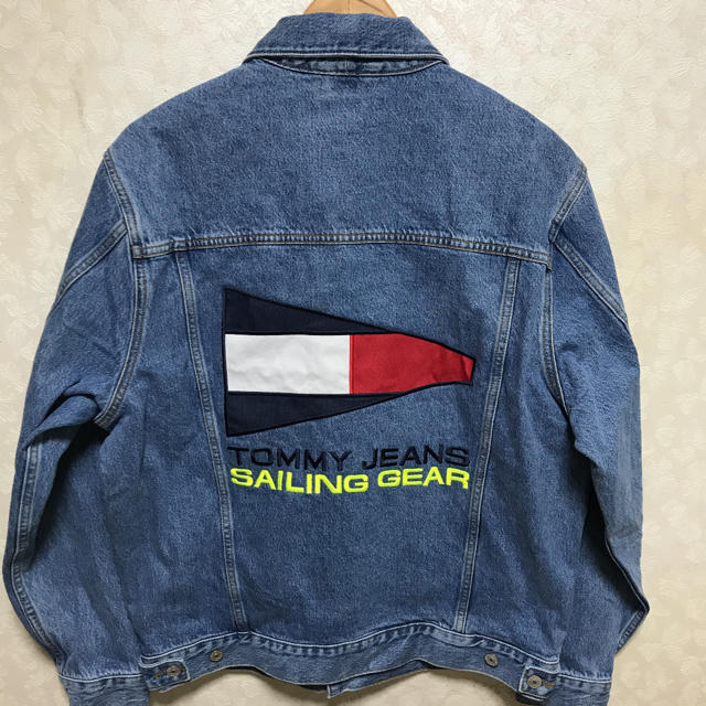 TOMMY HILFIGER - トミー sailing 90s ユニセックスロゴデニム